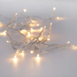 LED-Lichterkette Mini mit Timer, 30er