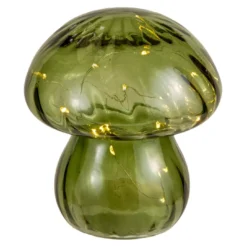 LED-Pilz Schwung, grün, 15.5 cm