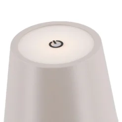 LED-Tischlampe Akku, creme, 37 cm