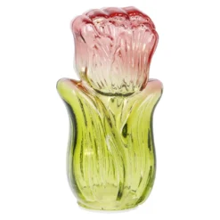 LED-Tulpe, grün/pink, 15 cm