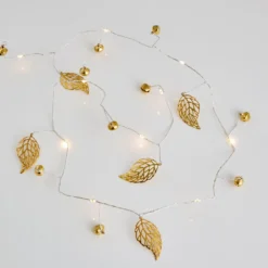 Lichterkette Ornament, Blatt, 20er