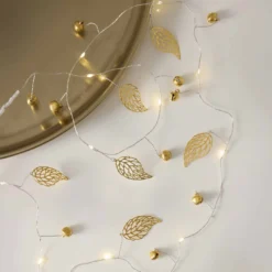 Lichterkette Ornament, Blatt, 20er