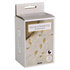 Lichterkette Ornament, Zweig, 20er