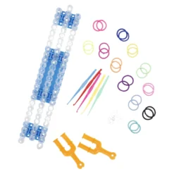 Loomband-Set, Neon, 600-teilig