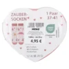 Magic-Socken Mama, Herz/Blumen, Größe 37-41
