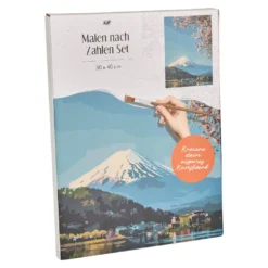 Malen nach Zahlen, Fuji, 30 x 40 cm