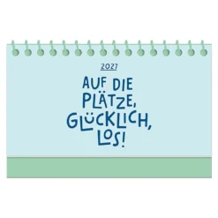 Mini-Kalender Color Up 2027, Auf die Plätze