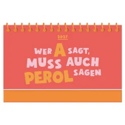 Mini-Kalender Color Up 2027, Wer A sagt