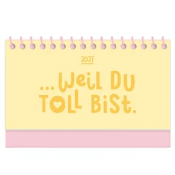Mini-Kalender Color Up 2027, Wie toll du bist
