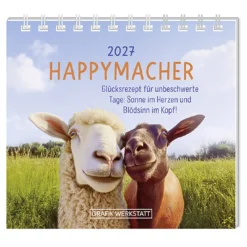 Mini-Tischkalender 2027, Happymacher