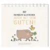 Mini-Tischkalender 2027, Man muss mit allem rechnen