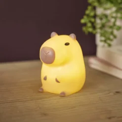 Nachtlicht Capybara, braun, 7.5 cm