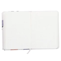 Notizbuch Floral, A6, weiß