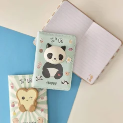 Notizbuch Kawaii, 3D-Figur/Panda