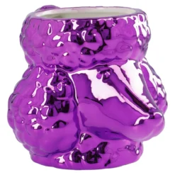 Pflanztopf Pudel, lila, 12 cm