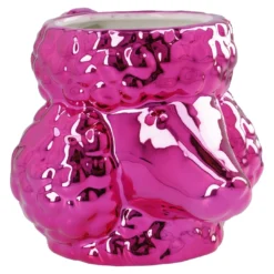 Pflanztopf Pudel, pink, 12 cm