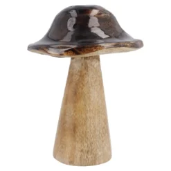 Pilz Lasur, Uni, braun, 12 cm