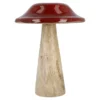 Pilz Lasur, Uni, rot, 16 cm