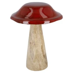 Pilz Lasur, Uni, rot, 16 cm