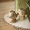 Pilz Natur/Mini, spitz/hellbraun, Höhe 5 cm