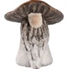 Pilz Wichtel, flach/braun, 6.2 cm