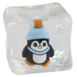 Quetsch-Würfel Xmas, Pinguin, 5 cm