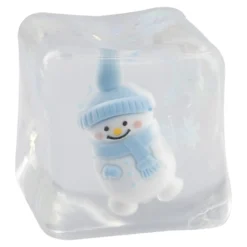 Quetsch-Würfel Xmas, Schneemann, 5 cm