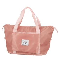 Reisetasche, faltbar, altrosa, 42 cm