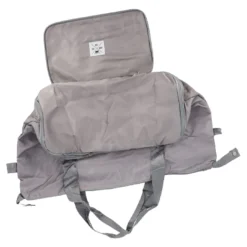 Reisetasche, faltbar, grau, 42 cm