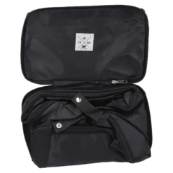 Reisetasche, faltbar, schwarz, 42 cm