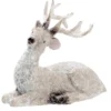 Rentier Schnee, liegend, 7 cm