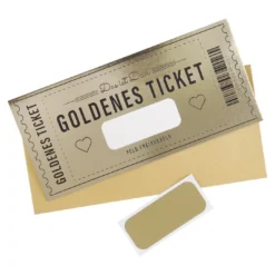 Rubbel-Gutschein Goldticket