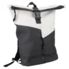 Rucksack Design/Rolltop, schwarz/grau, 20 Liter