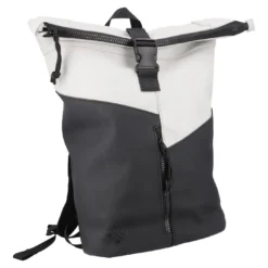 Rucksack Design/Rolltop, schwarz/grau, 20 Liter