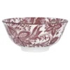 Schale Bali, Blumen/lila, tief, 15.5 cm