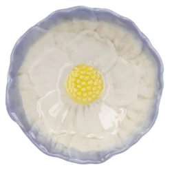 Schale Blüten, Antik/lila, 9.5 cm