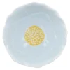 Schale Blüten, hellblau, 12 cm