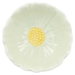 Schale Blüten, hellgrün, 9.5 cm