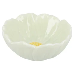 Schale Blüten, hellgrün, 9.5 cm