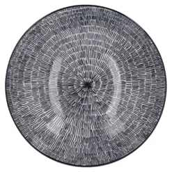 Schale Malina, flach, No. 1/Striche, 21 cm