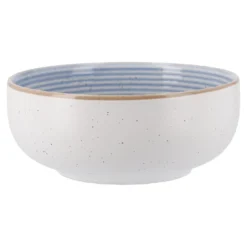 Schale Rille, blau, 11 cm