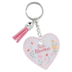 Schlüsselanhänger Herz, Beste Mama