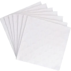 Serviette Artdeco, Prägung, weiß, 16 Stück