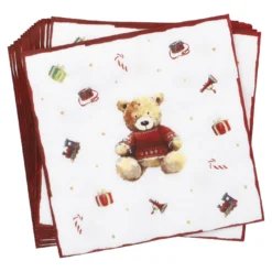 Serviette Bär, 20 Stück