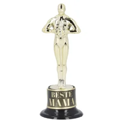 Siegerfigur, Mama/gold, 13 cm