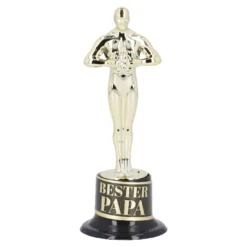 Siegerfigur, Papa/gold, 13 cm