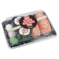 Socken Sushi in Box, Größe 35-42