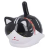 Solar-Katze Wackelschwanz, schwarz, 11 cm
