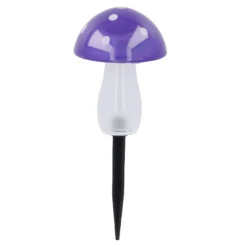 Solar-Stecker Pilz, lila, 20 cm