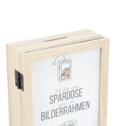 Spardose, Rahmen, 19 cm